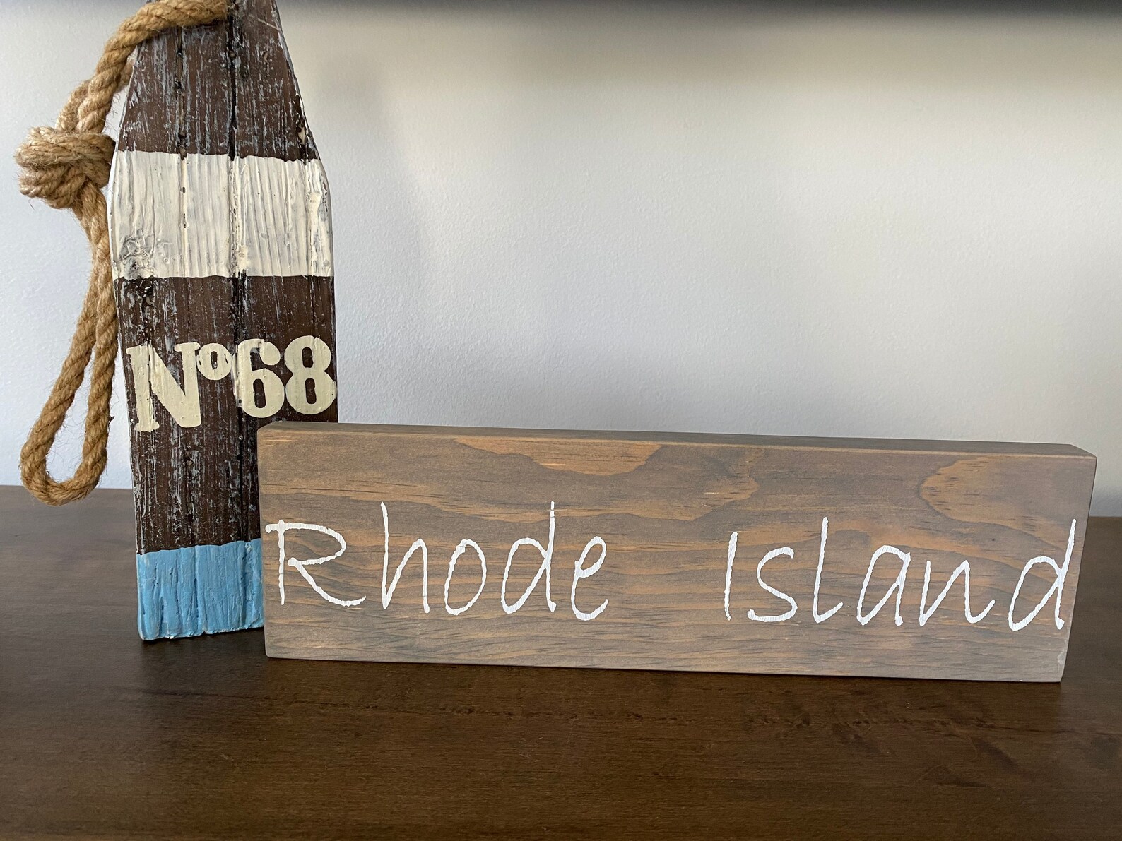 Rhode Island wood sign/ Home Decor/ Rhode Island/ Housewarming Etsy