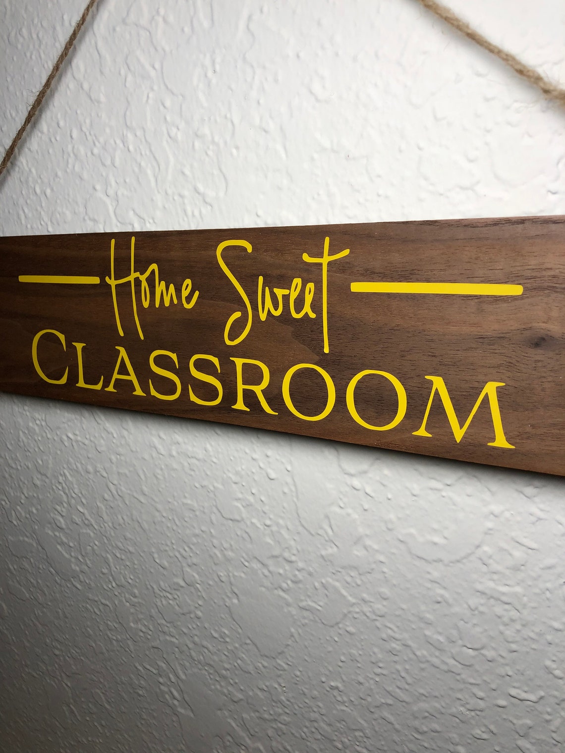 Home Sweet Classroom Sign Classroom Decor Home Sweet Home Etsy
