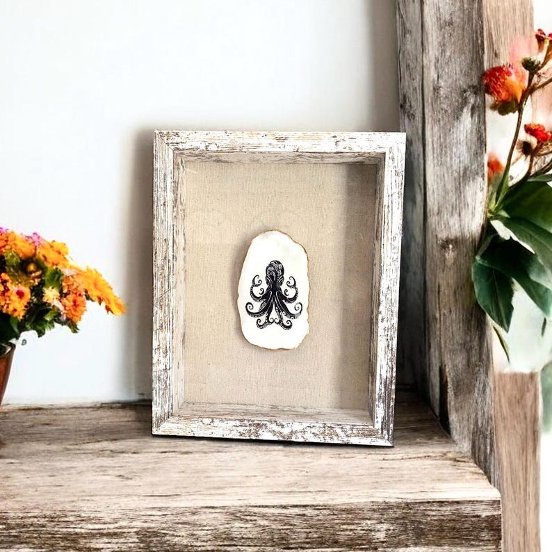 Chunky Coastline Orange & White Bead Garland - Coastal Fall Decor ...