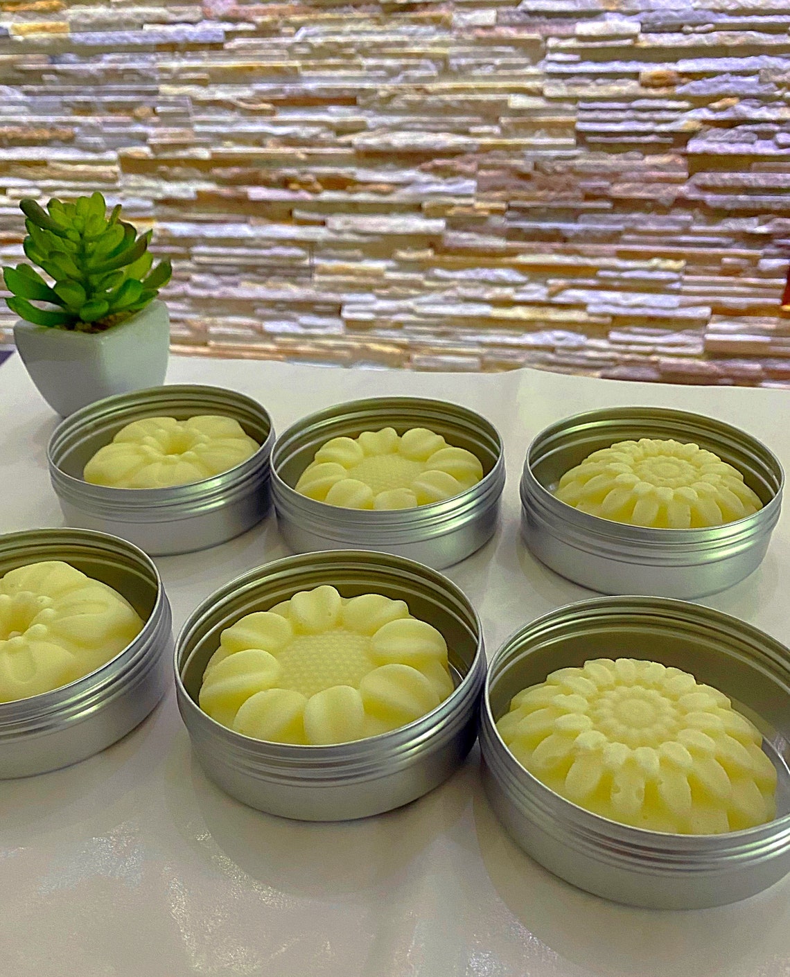 Lotion Bar, Hard Lotion Bar, Solid Lotion Bar in a Tin, Bridal Shower