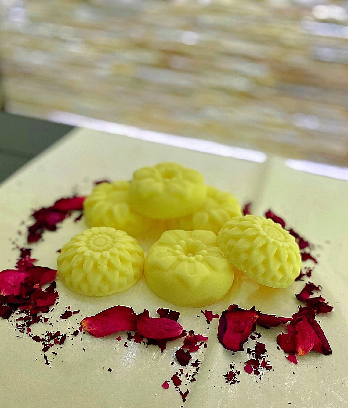 Lotion Bar, Hard Lotion Bar, Solid Lotion Bar in a Tin, Bridal Shower