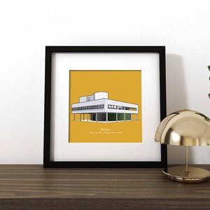 Villa Savoye Illustration- Architecture Print