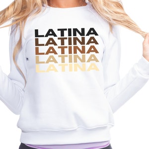 Black Spanish Graphic Tee, Soft Latina T-Shirt, Latina Feminist Shirt, Spanish Tee for Latinas to Express their Heritage Pride, Mexicana Tee image 5