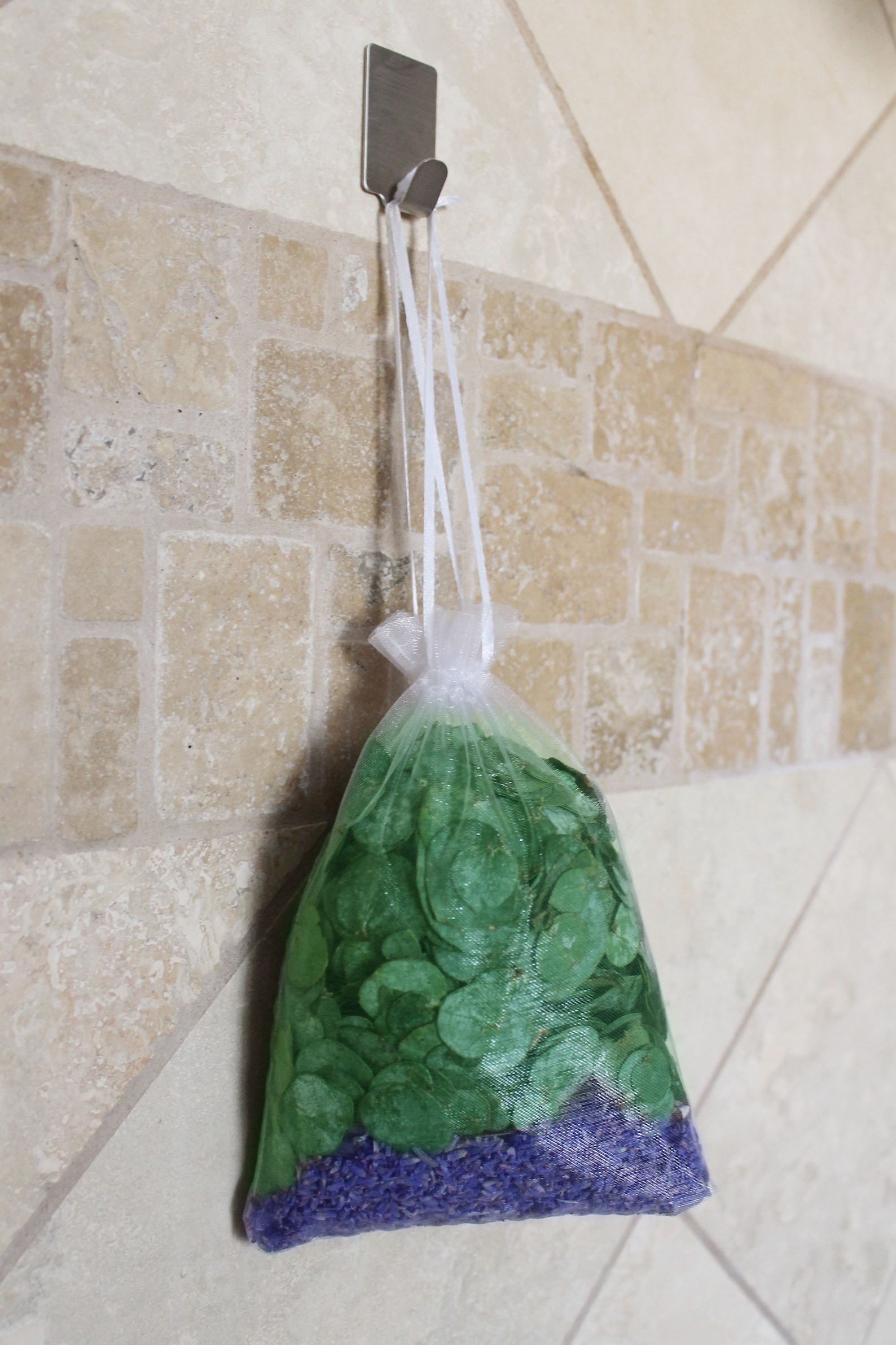 Fresh Eucalyptus & Lavender Potpourri Shower Bath Pouch Etsy