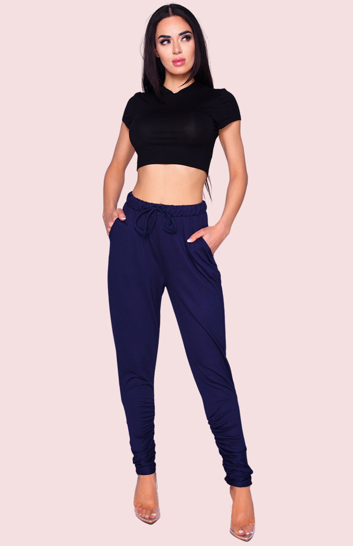 The Julian Ruched Joggers | Etsy