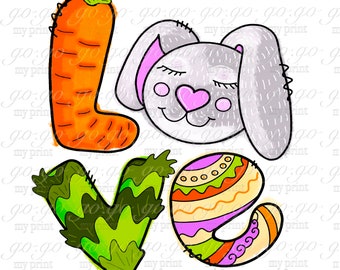 Pasen sublimatie ontwerpen downloaden, grappige paashaas png, schattig als een konijn, liefde konijn clipart, lente shirt ontwerp, DTG afdrukken