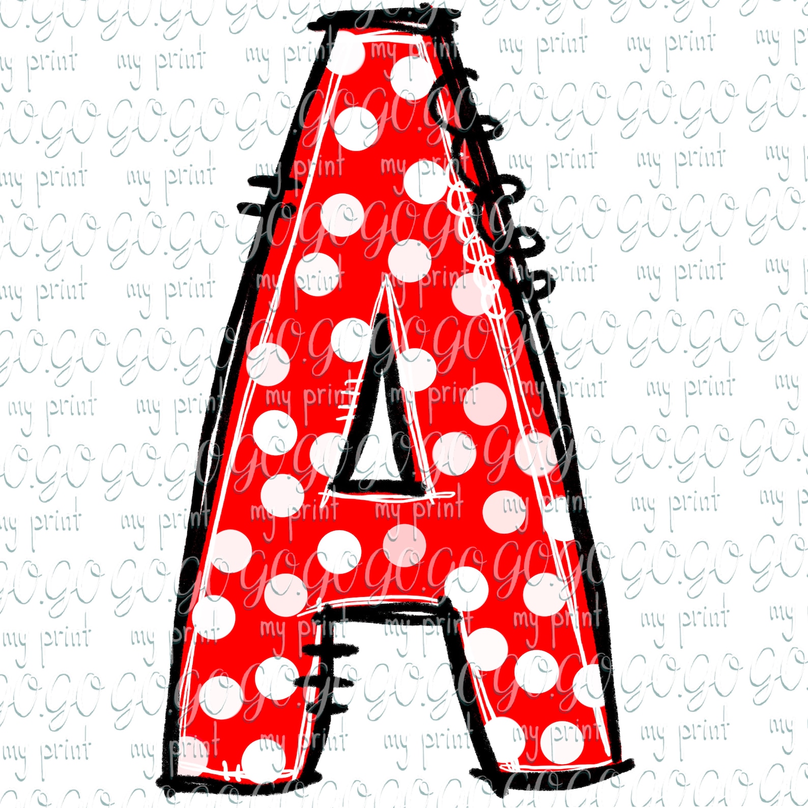 Alphabet Png Files Red White Pattern Fill Png Clipart Bundle - Etsy