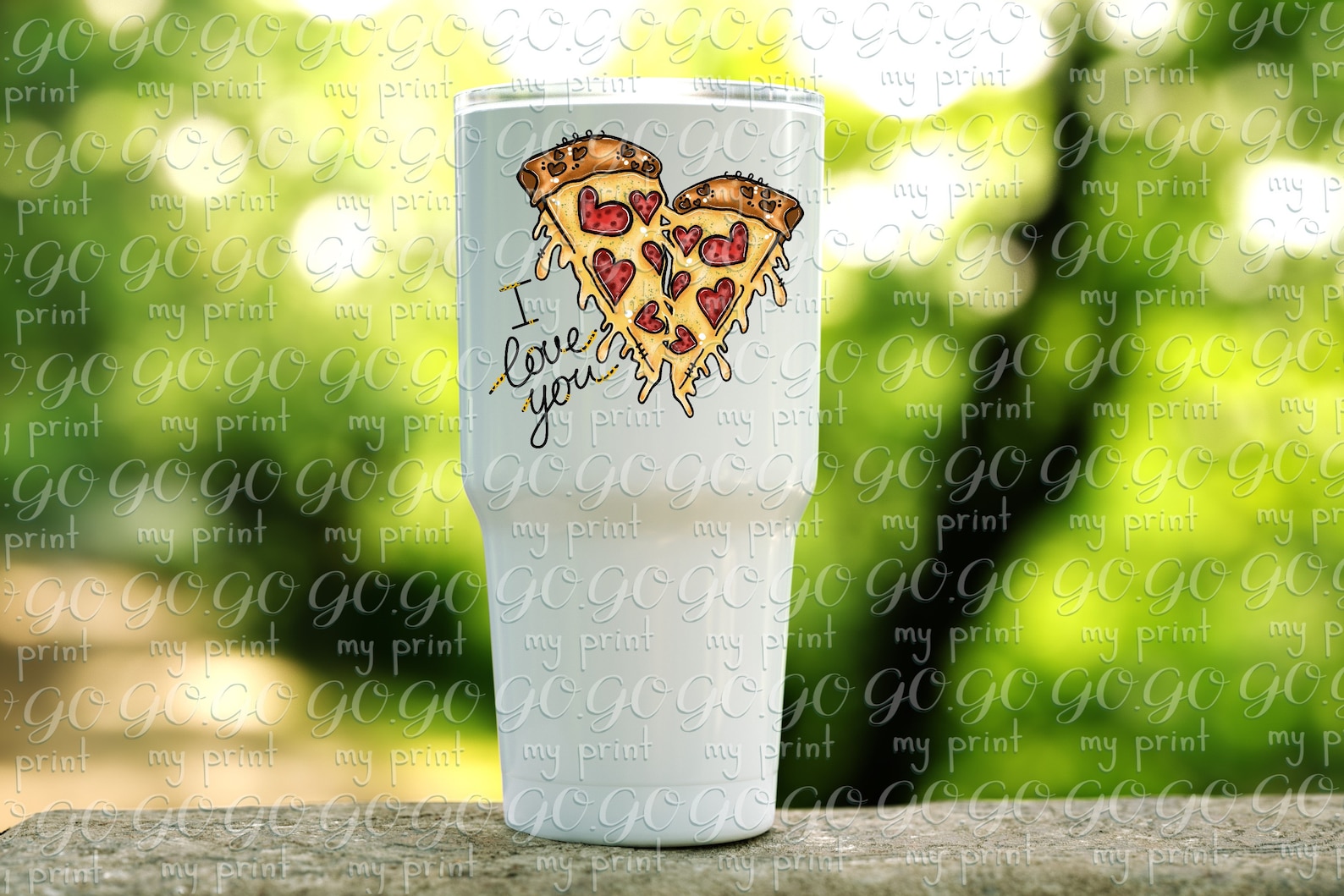 Pizza I Love You PNG Valentine Sublimation Design Pizza Png Etsy