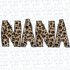 Día de las Madres png archivos Leopard nana sublimación Cheetah Leopard nana png Abuela Memaw Mom Mimi diseño Impresión de camiseta Descarga digital