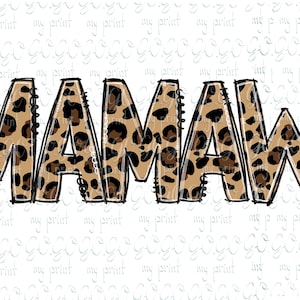 Mothers Day png files Mawmaw sublimation design Leopard grandma png for shirt Cheetah mama Grandmother shirt Digital download