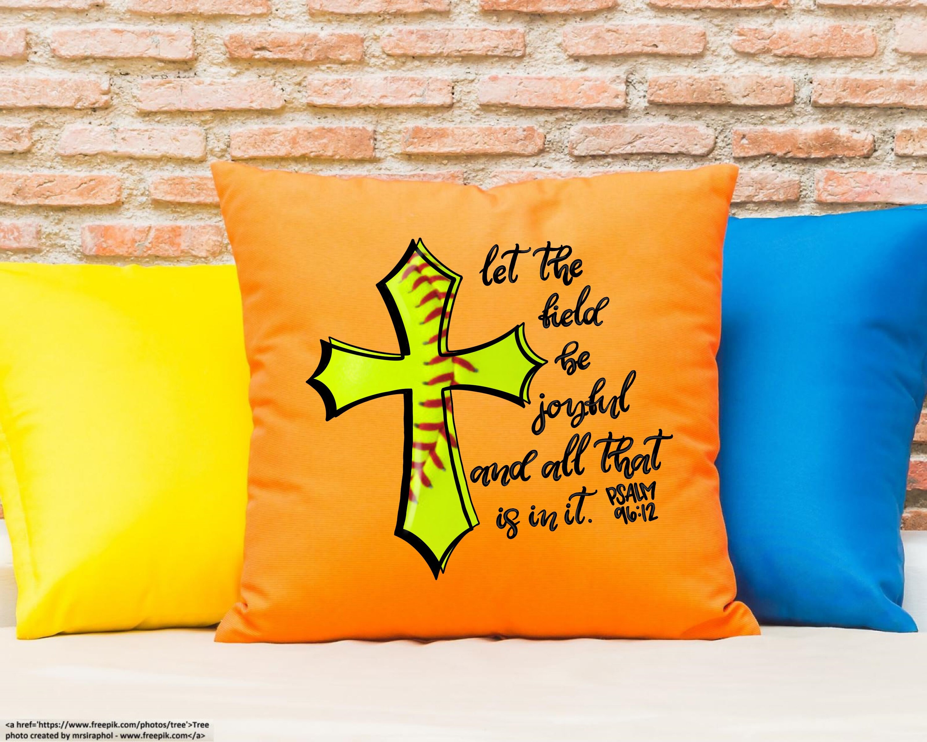 Softball Sublimation Designs Christian Softball Cross Png Etsy