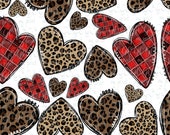 Seamless files Buffalo plaid Leopard heart Trendy pattern Heart seamless pattern Valentine background sublimation Love Valentine seamless