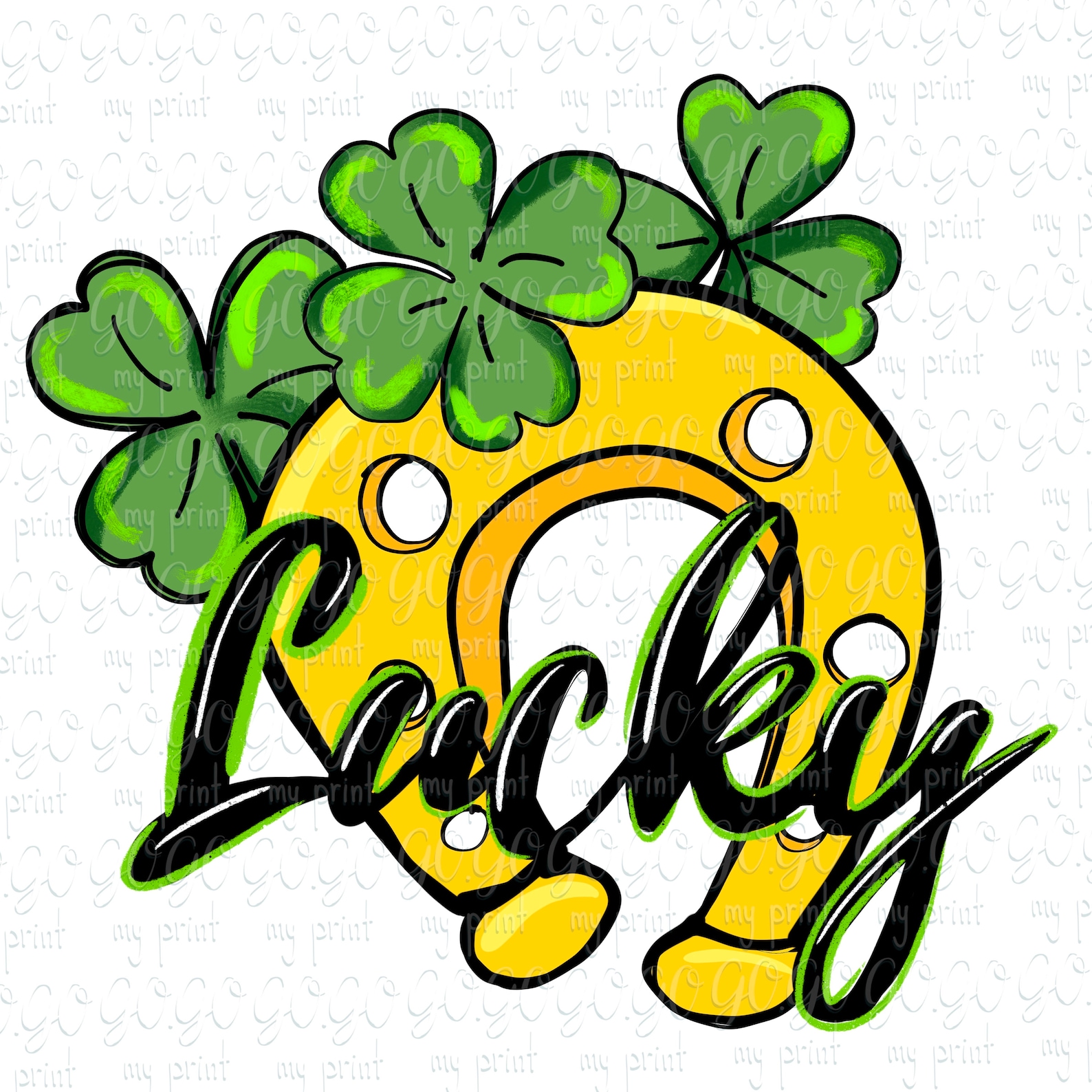 St Patrick S Day Png Lucky Sublimation Designs Download Etsy