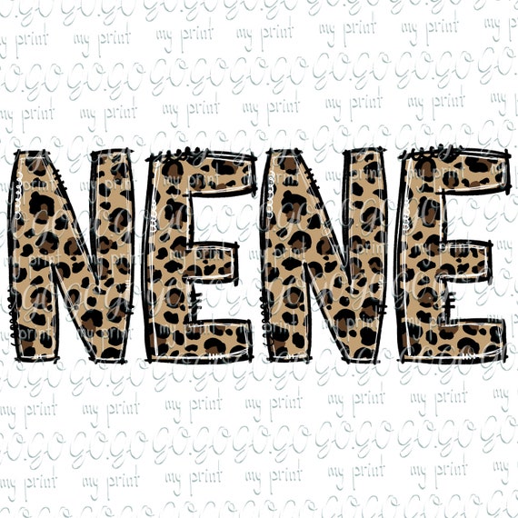 Leopard Nene png for sublimation designs Leopard Grandma Mimi Granny Nana design Mothers Day shirt png Digital download
