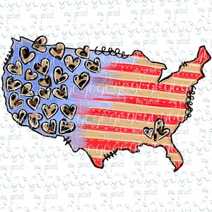 Vierter Juli png 4. Juli Sublimation Design Patriotic png USA Karte Amerikanische Flagge Png Dateien Digital download Land, das ich liebe