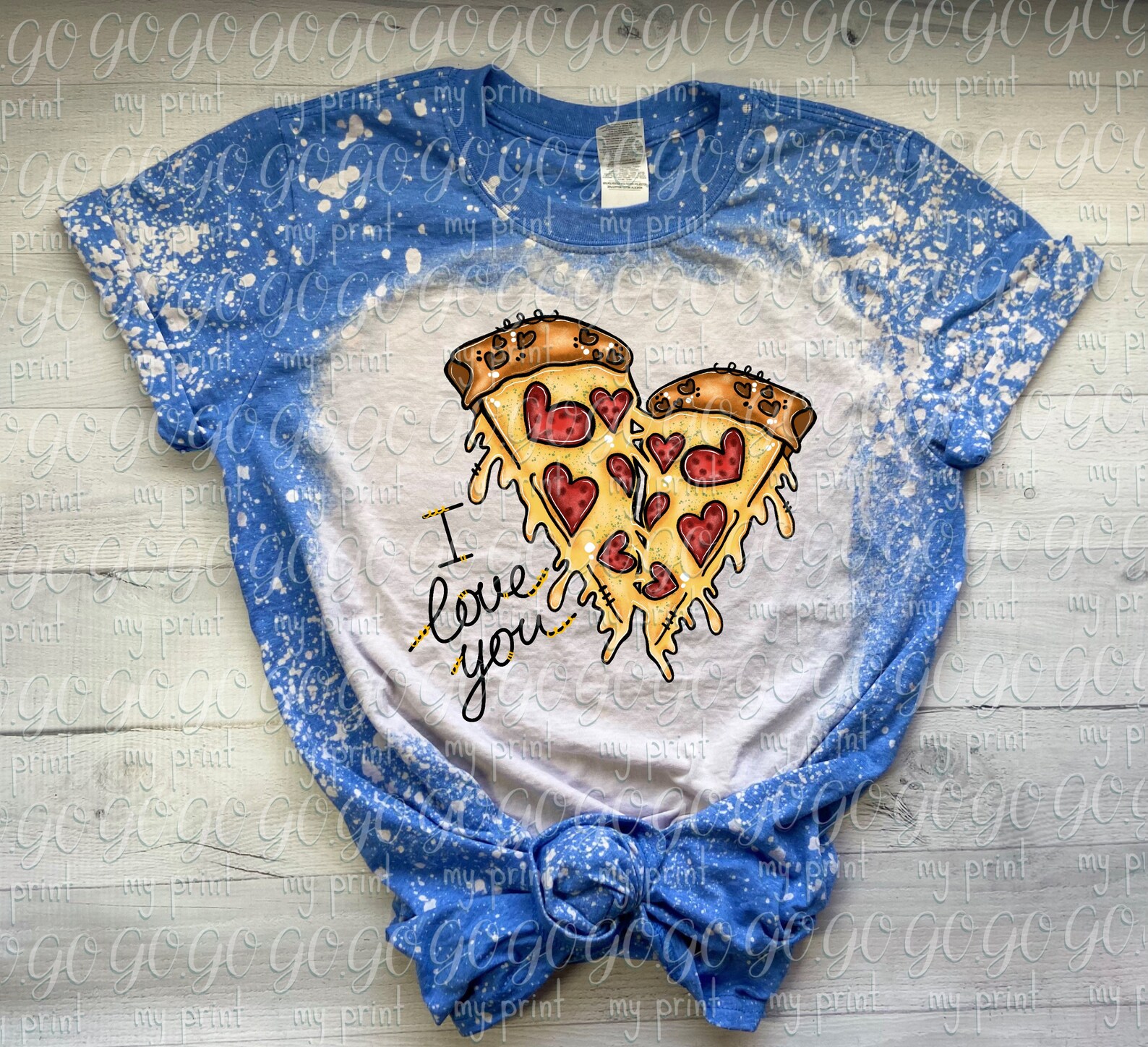 Pizza I Love You PNG Valentine Sublimation Design Pizza Png Etsy