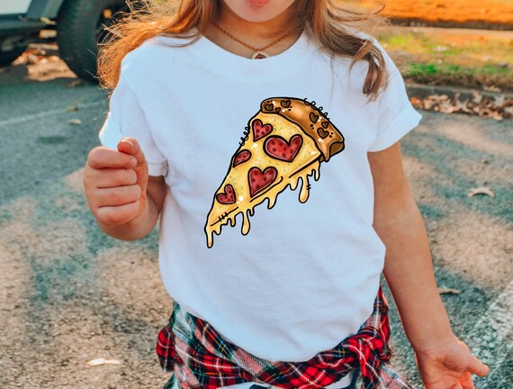 Pizza Valentine PNG, Cute Foodie Shirt Design