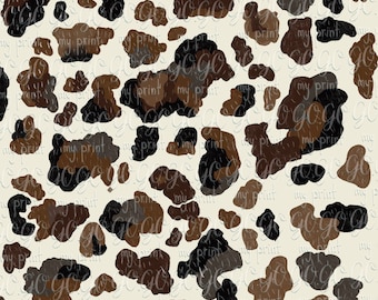 Cowhide Digital Paper Western Cow Background Png File Cowhide Digital Art Download Print For Tumblers Cowhide Seamles Waterslide svg no file