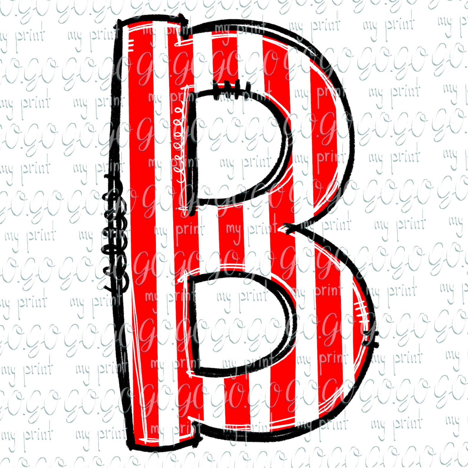 Alphabet Png Files Red White Pattern Fill Png Clipart Bundle - Etsy