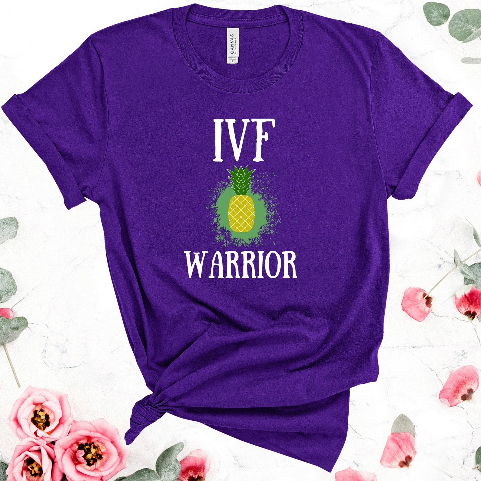 IVF Warrior, IVF Shirt, Ivf Prayers, Pineapple Shirt, IVF Gift, Lucky