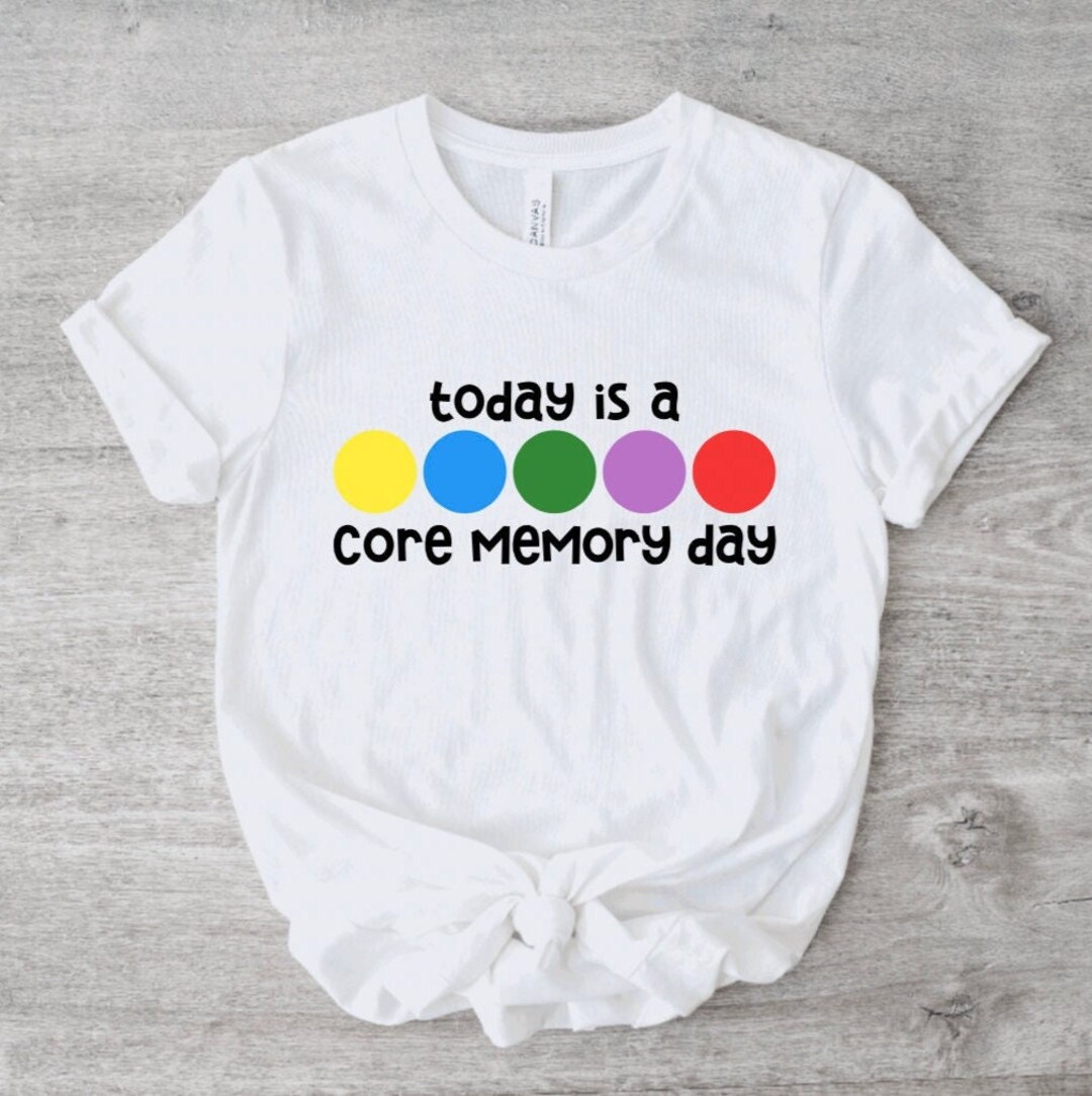 Today is A Core Memory Day Disney Quote Shirt Inside Out Inspired Tees