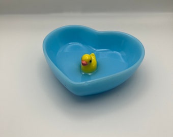 Cute trinket tray, Kawaii Aesthetic, Cottagecore, Ring Dish, Home Decor, Birthday gift for friend, Ducks, Gifts, Jewelry dish, Trinket Dish