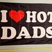 Beer Flag FREE SHIPPING Beer Signs I Love Hot Dads Black Busch Twisted Claw Bud Party Dorm Room Trump Biden Sign Poster 3x5'