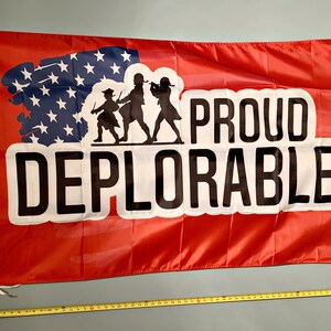 DONALD TRUMP FLAG *FREE SHIP USA SELLER!* God Bless America USA Flag Poster 3x5/'