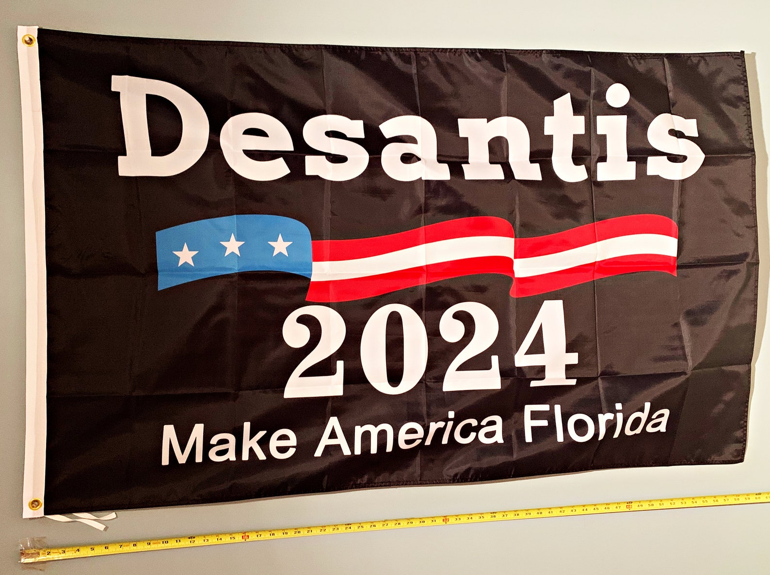 Ron Desantis Flag FREE SHIPPING Don Jr Ivanka Trump 2024 Make - Etsy