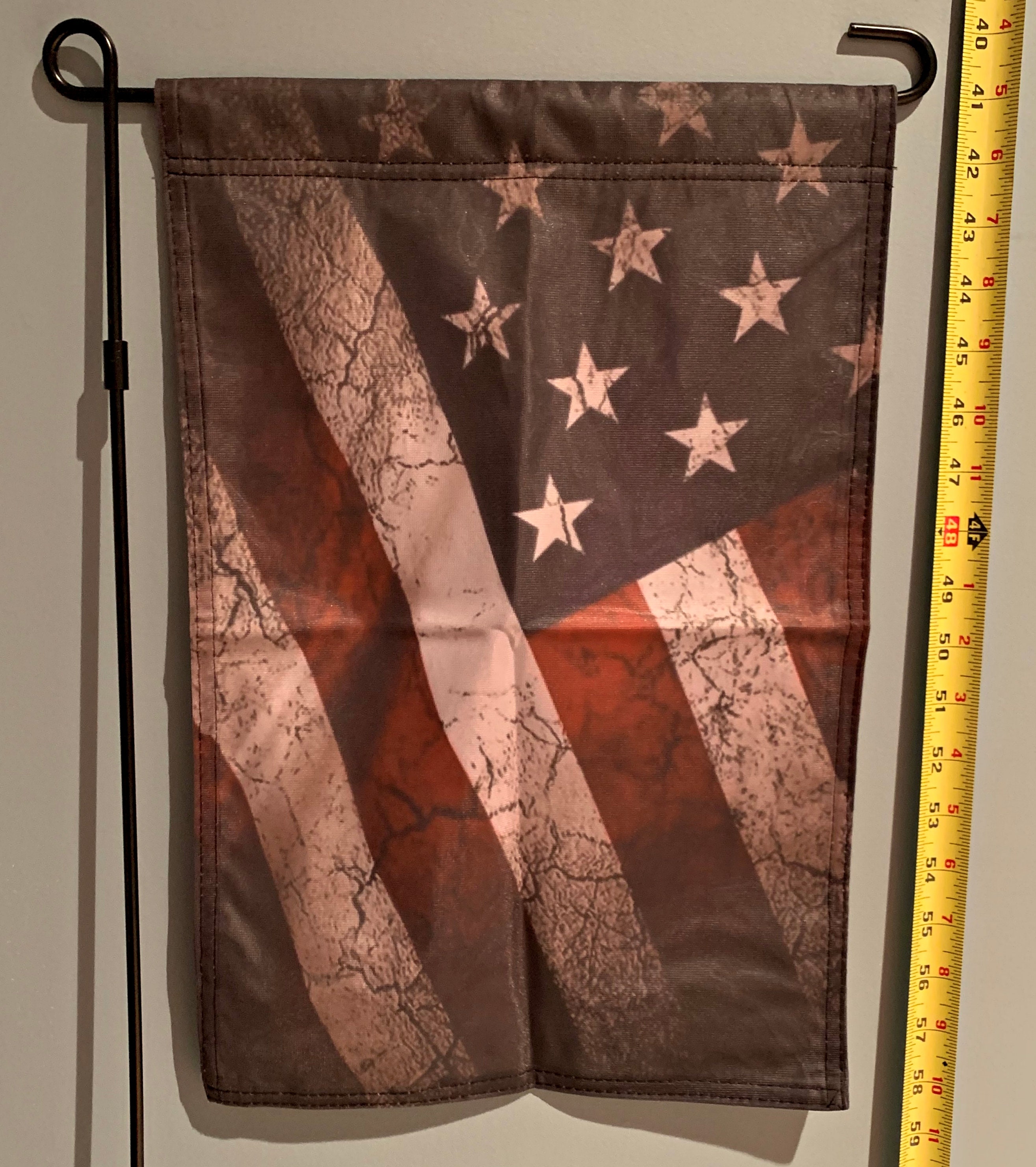 American Garden Flag FREE SHIPPING USA Sideways Flag Veterans Etsy