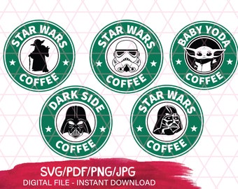 Download Star Wars Coffee Svg Etsy