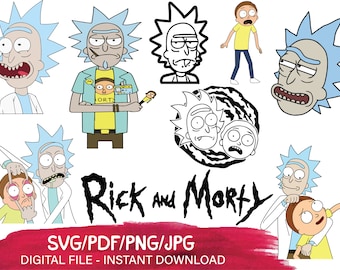 Free Free 100 Rick And Morty Svg Cricut SVG PNG EPS DXF File
