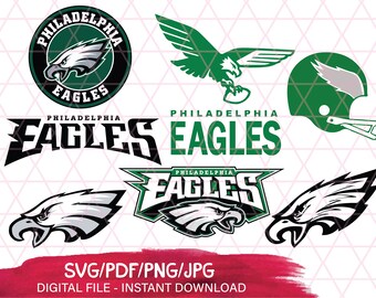 Philadelphia Eagles Svg Etsy