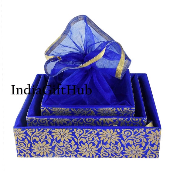 Right Plastic Boxes For Storage Jewellery/Dry Fruits, Set of 3 Pieces,  Small, Transparent, Rectangular
