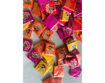 Indian Coin Pouch, Wedding Favors, Bridesmaid Gifts, Mehendi Sangeet Favors Bachelorette Party Gift Unique Designs Gifts, Wholesale Gift