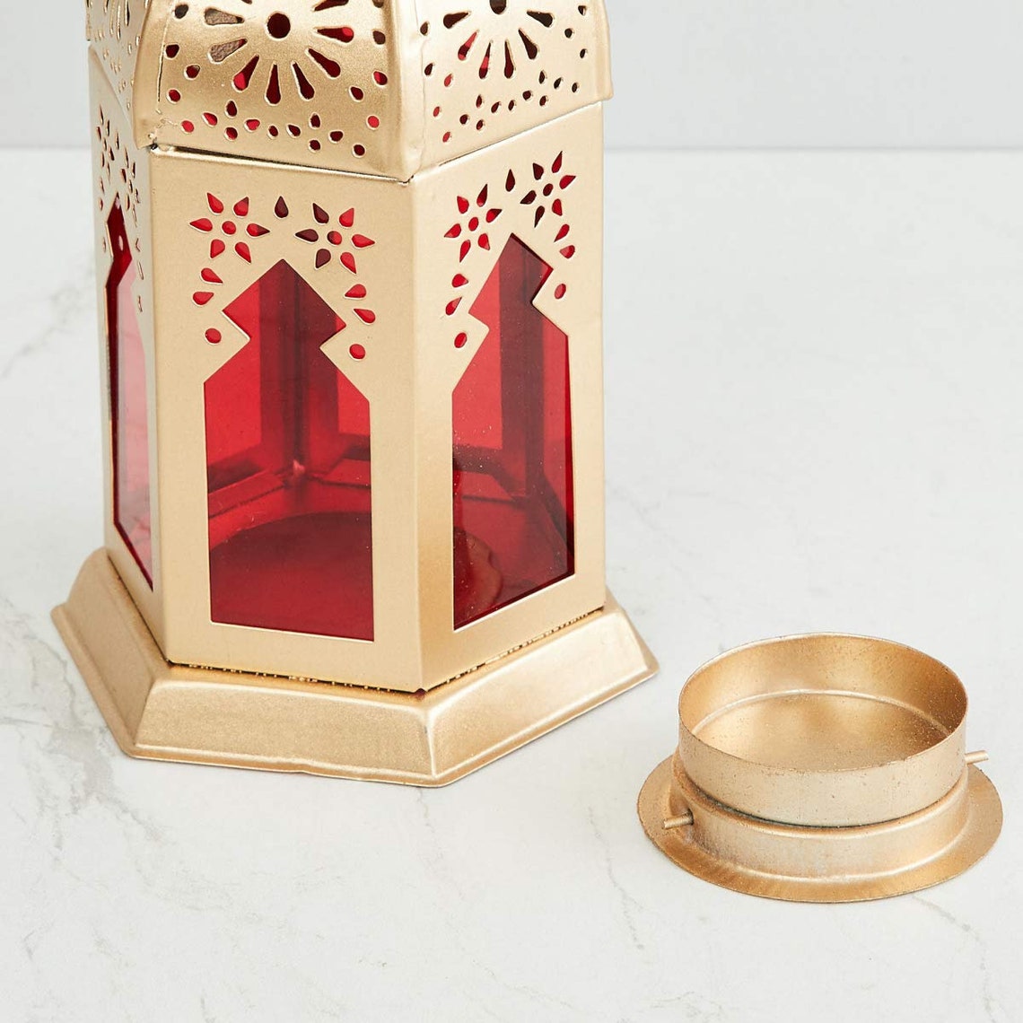 Tea Light Lantern Hanging Decorative Hanging Lantern Iron Etsy