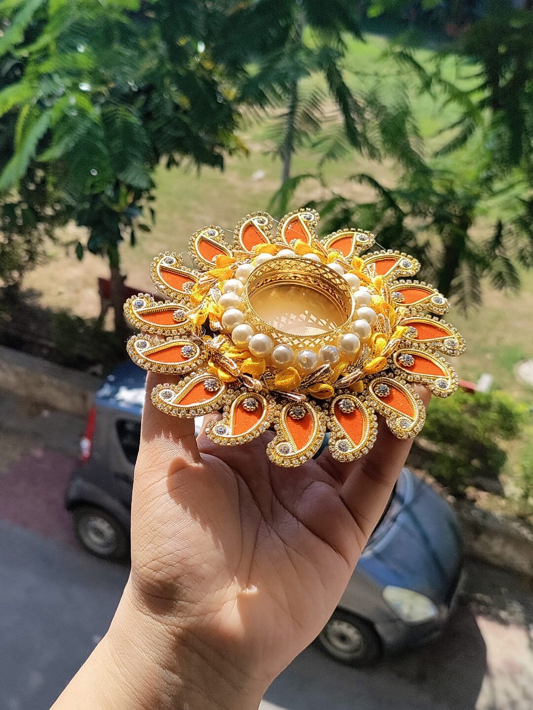 Tea Light Holder, Decoration Candle Holder, Christmas Gift, Diwali Gift, Return Gift, Festive