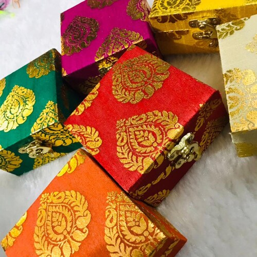 Colorful Indian Sweet Box Indian Wedding Return Gift Boxes Etsy