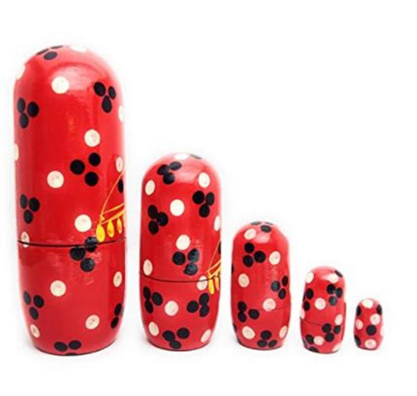 Wooden Doll Miniature Set of 5 Home Decor Indian Handicraft Etsy