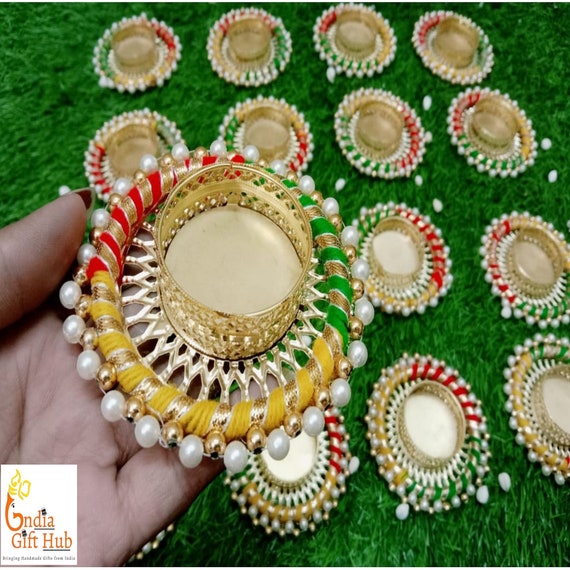 Groothandel Multi Color Theelichthouders Diyas Diwali - Etsy