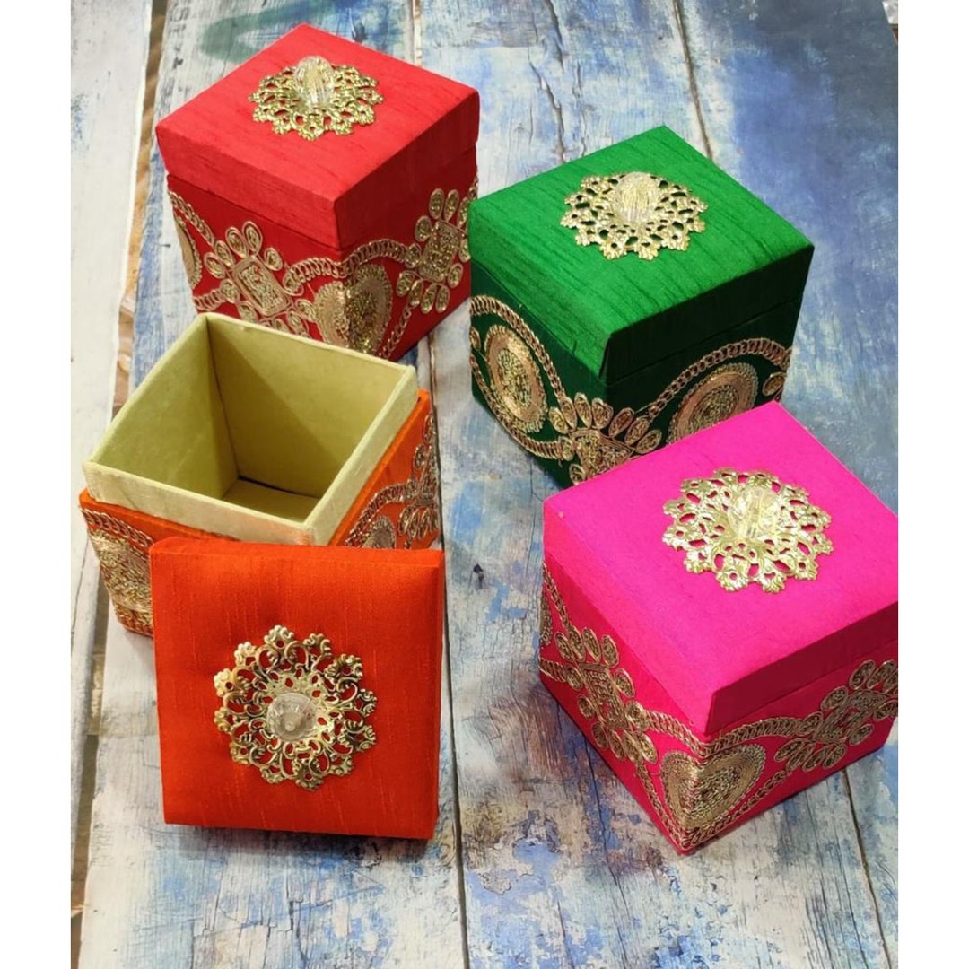 Indian Wedding Gift Box, Sweet Box, Wedding Favour, Return Gift Etsy