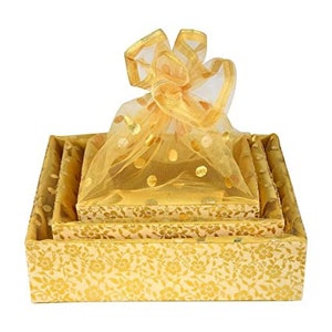 3 Set Unique Decorative Gift Hamper Baskets, Dry Fruit Gifting Box, Wedding Gift, Baby Shower Gift Packing,Return Gift, Gift For Her,