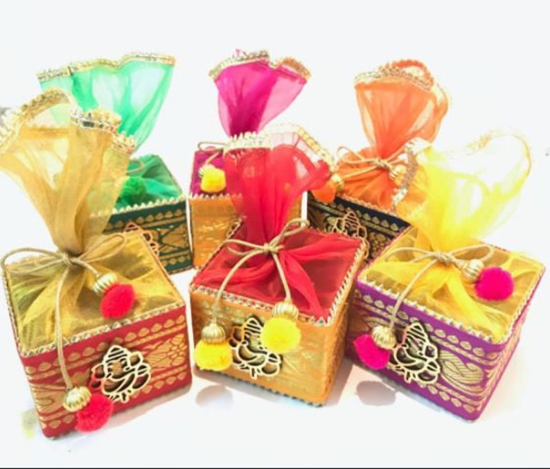 Pack Of 10 Indian Sweet Boxes Wedding Gift Indian Gift Box Etsy UK