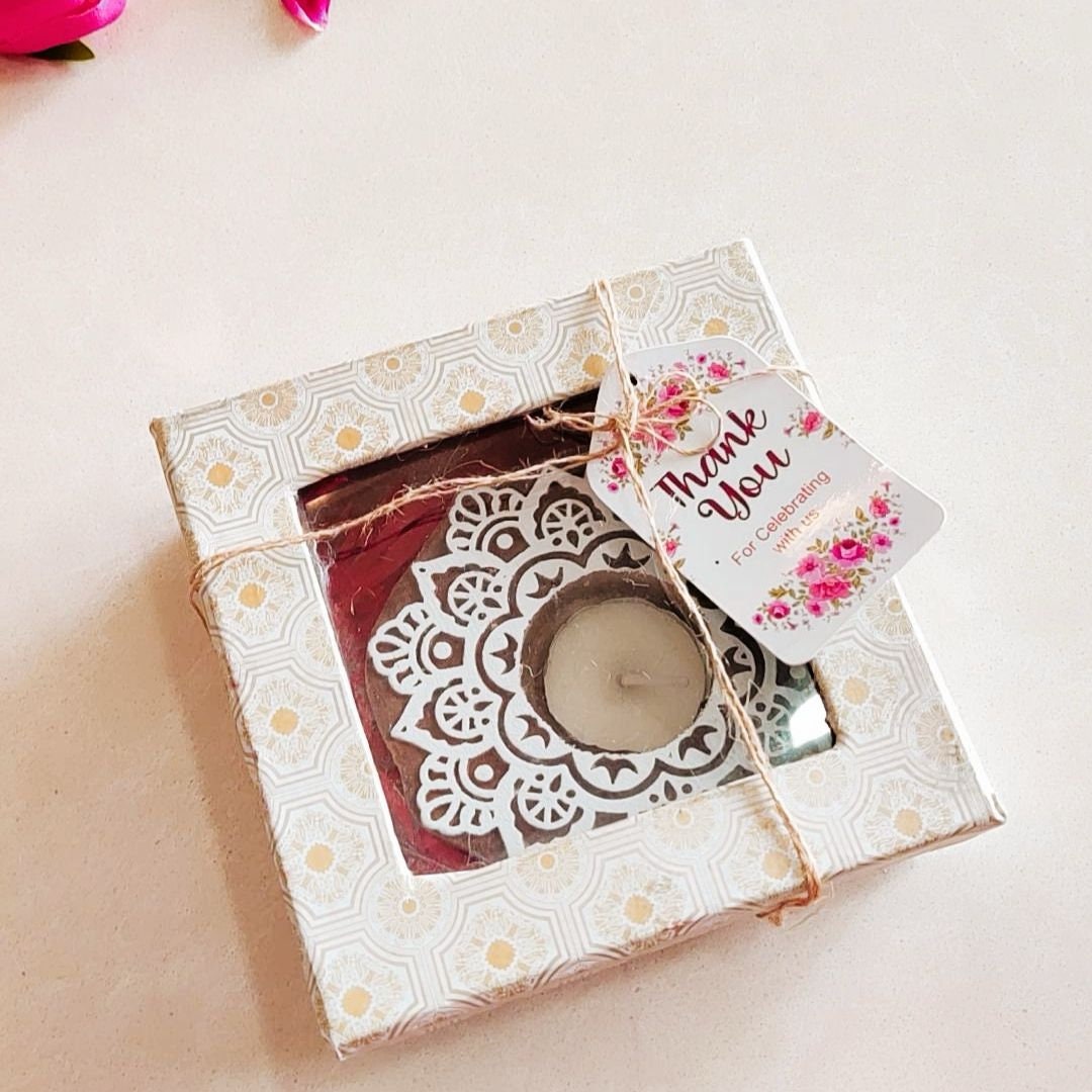 Wooden Tealight Holders, Wooden Block Tea Light Candle Holder, Home