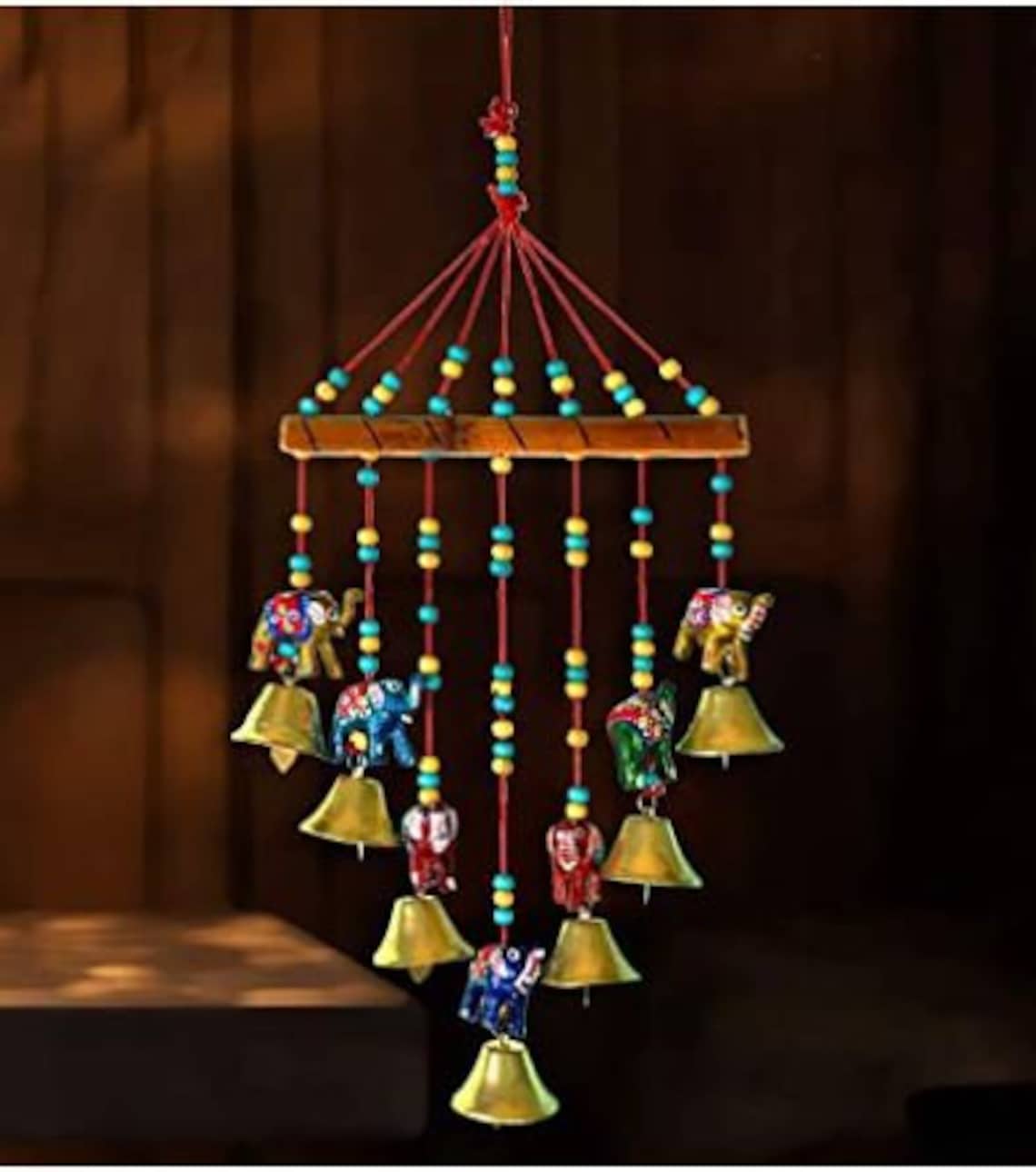 Indian Windchime Wall Hanging Wall Art Showpiece Decorative Etsy UK