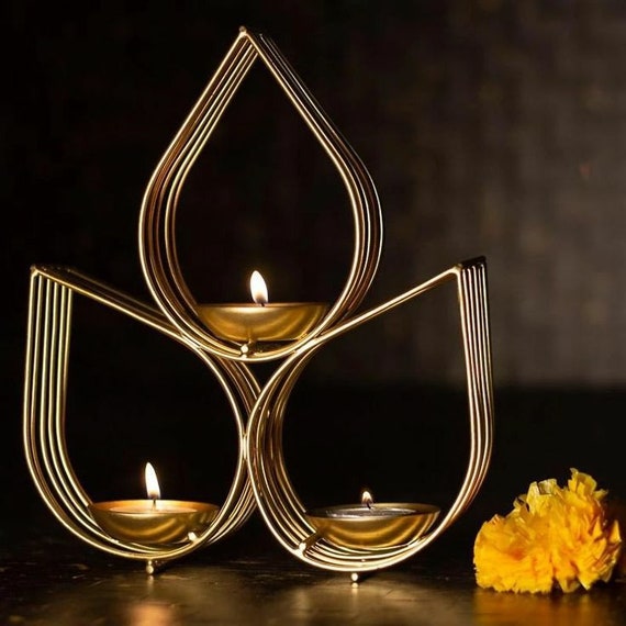Tea light candle 2024 holders for diwali