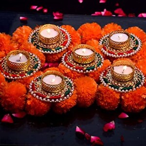 wholesale Multi Color Tea Light Holders, Diwali Decor Diyas, Diwali Gift, Home Decor, Candle Holders, Tealight Holder, Table Top