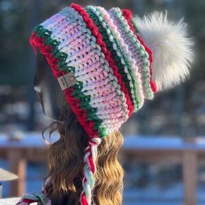 Handmade Knit Bonnet Beanie