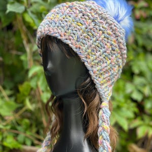 Handmade Knit Bonnet Beanie