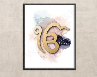 Ik Onkar Wall Art Etsy Ik Onkar Wall Art Etsy